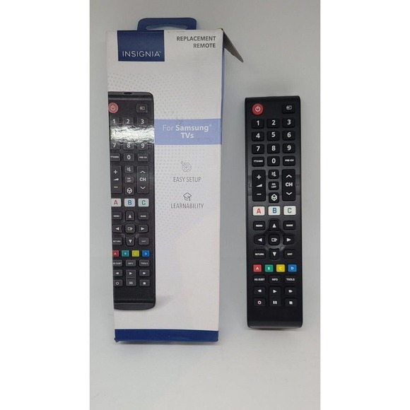 Insignia™ - NS-RMTSAM21 Replacement Remote for Samsung TVs - Black - Picture 6 of 10